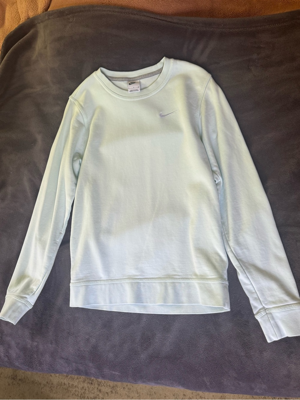 Nike Mint Green Crewneck Sweatshirt Sz S Women